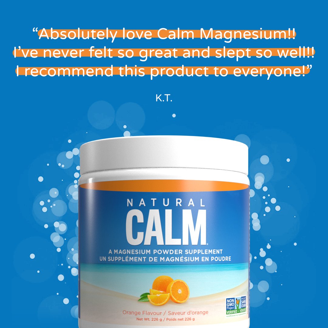 Spread the word! #testimonialtuesday #magnesium #magnesiumdeficiency #magnesiumdeficiency #naturalcalm #supplement #testimony #testify #bestmagnesium #bestsleepever #calm #calmflavours #magnesiumsupplement