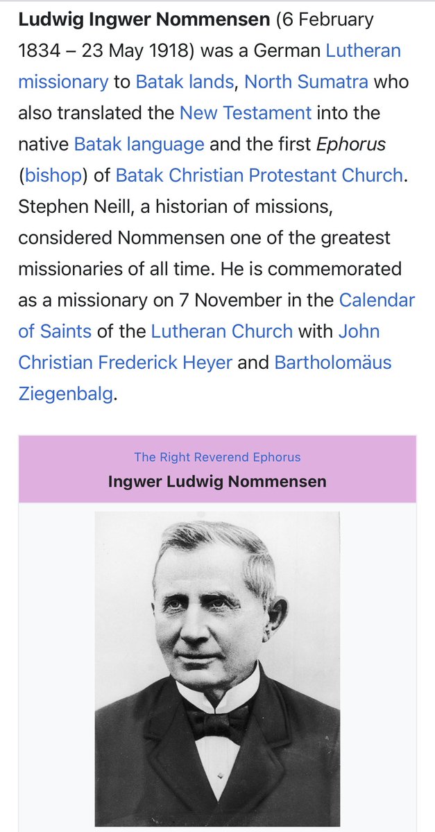 >pray your leg paralysis away at age 12 >roll up to Indonesia knowing nothing about it (the last missionaries were killed, maybe eaten) >translate the entire New Testament into Batak >convert 180,000 people The aura is insane