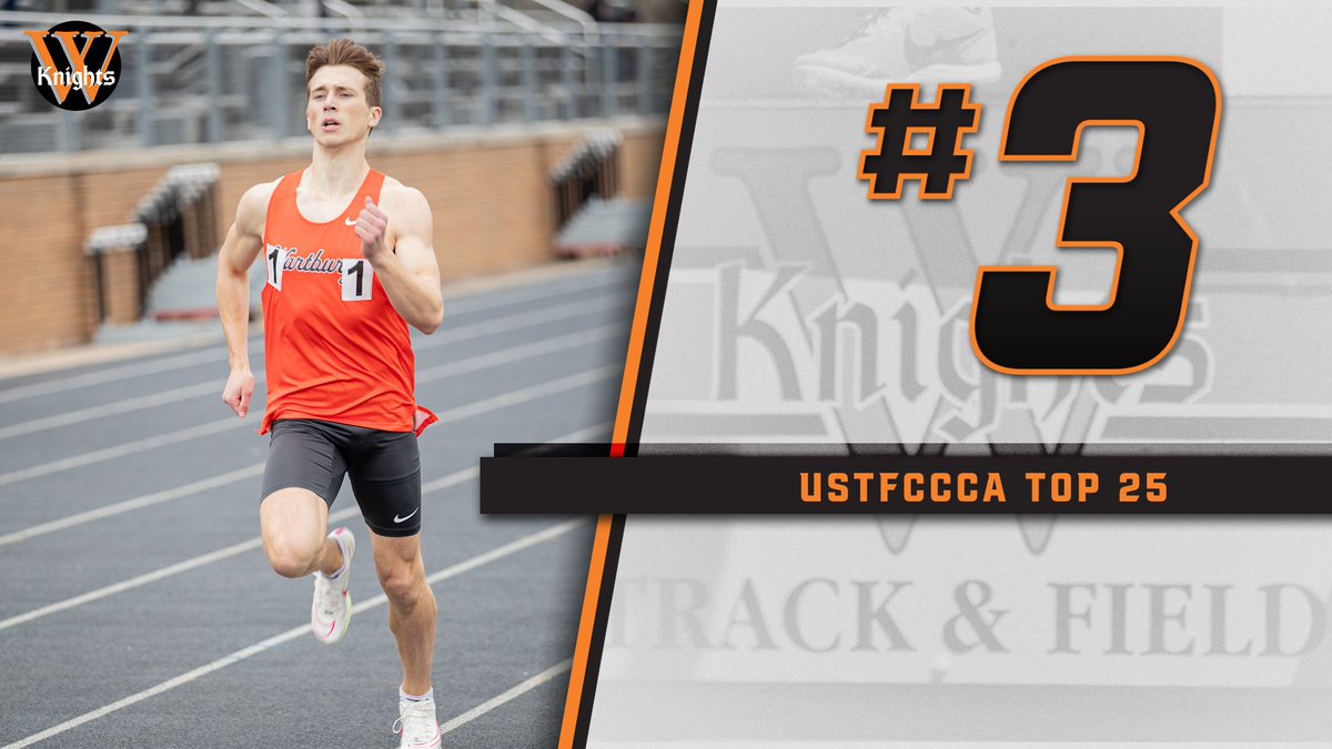 Men's Outdoor Track & Field: Wartburg moves up to No. 3 in the USTFCCCA Top 25 poll for week five