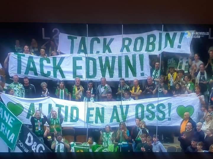 Jag är så inte redo för att @edwinaspnback gjort sin sista match i Bajen (för denna gång). Och ovan på det börjar den låååååånga väntan tills en kan förnya säsongskortet. Med det sagt: tack för säsongen @hhandboll 💚 det har varit magiskt