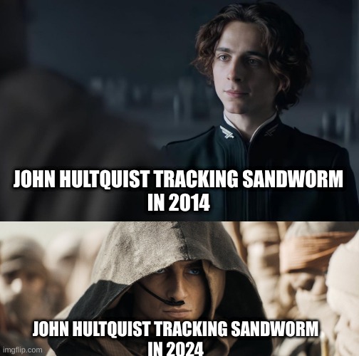 In 2014, <a href="/JohnHultquist/">John Hultquist</a> named a Russian hacking group "Sandworm". 

Today, Mandiant graduates it to APT44 &amp; reveals the online persona they created, CyberArmyofRussia, disrupted U.S. and Polish water utilities, as well as a dam in France. 

Full report: services.google.com/fh/files/misc/…