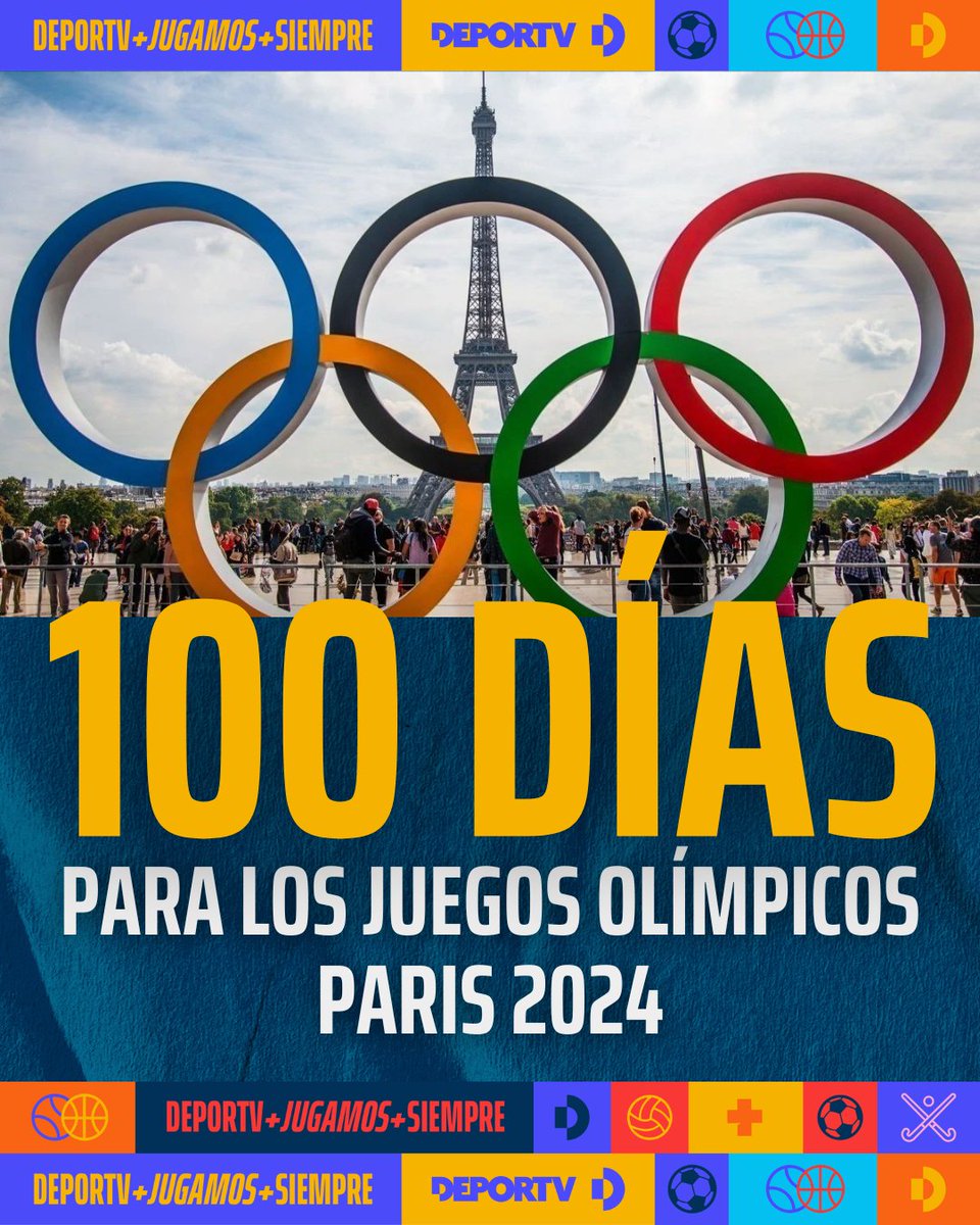 🇫🇷 ¡ENTRAMOS EN LA RECTA FINAL! 🇫🇷 🗓️ Apenas un centenar de días nos separan del inicio de los Juegos de la XXXIII Olimpíada en la capital francesa. 🇦🇷 ¡Vamos Argentina! 🇦🇷