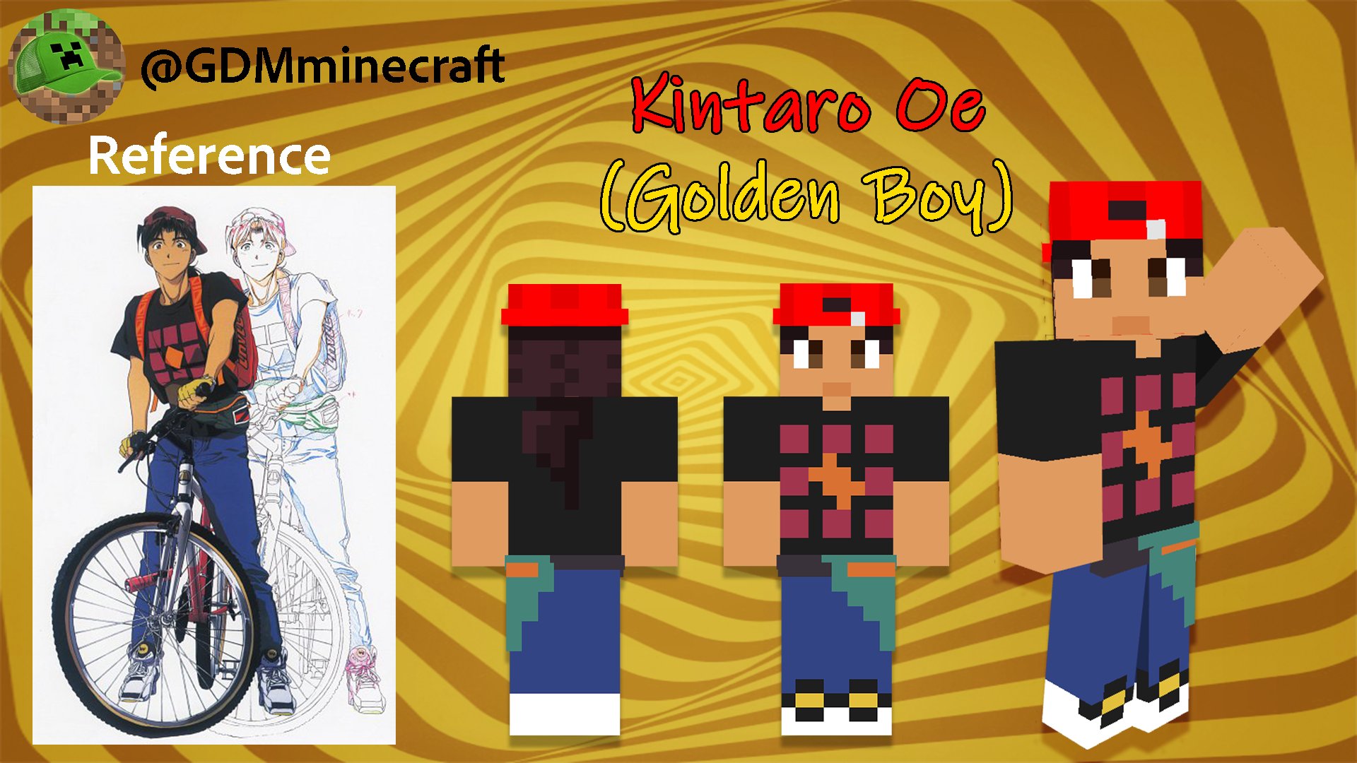 Kintaro Oe (Golden Boy) Minecraft Skin