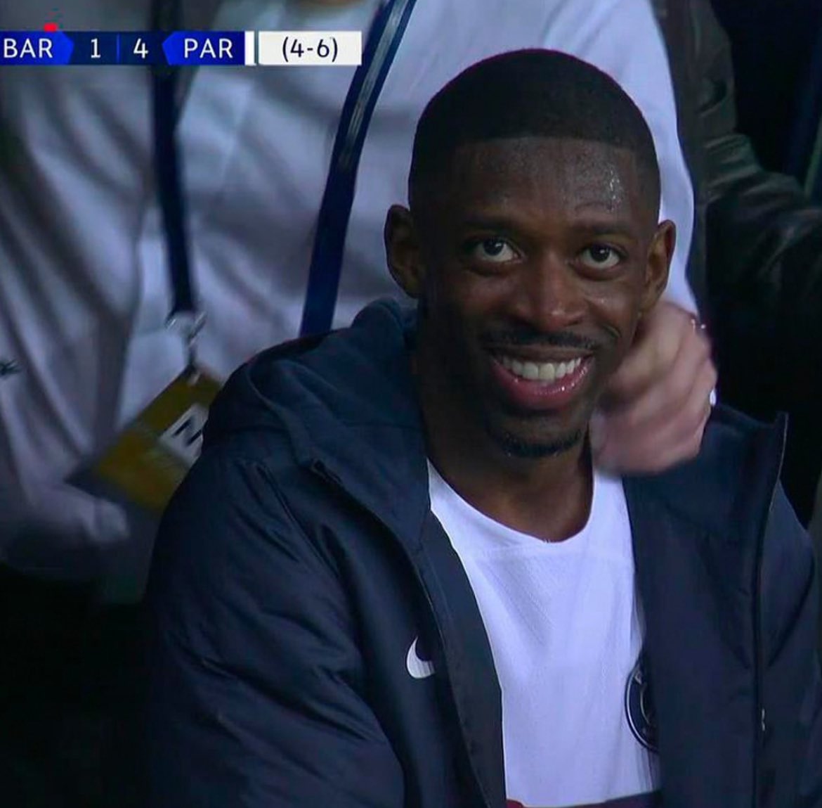 Meridianoonline's tweet photo. LLEGÓ LA SEXTA  ̶C̶H̶A̶M̶P̶I̶O̶N̶S̶ ELIMINACIÓN EN 6 AÑOS🤯❌

El PSG derrotó 4-1 al FC Barcelona en Montjuic para asegurar su cupo en la Semifinal de la Champions League👀🔥

Casi no lo disfrutó Dembelé😳😁: https://t.co/uh3amyDZsO