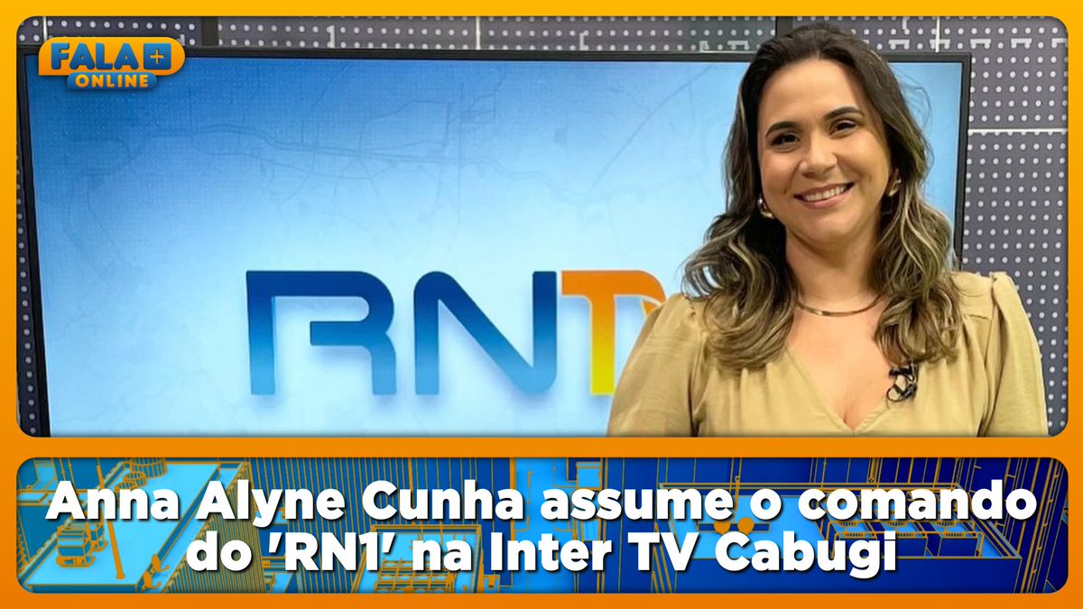 falamaisonline's tweet photo. Anna Alyne Cunha assume o comando do 'RN1' na Inter TV Cabugi.
https://t.co/pRhJZ3IhMm
#RN1 #InterTVRN #RedeGlobo #FalaMaisOnline https://t.co/NG5Ra2cCmP