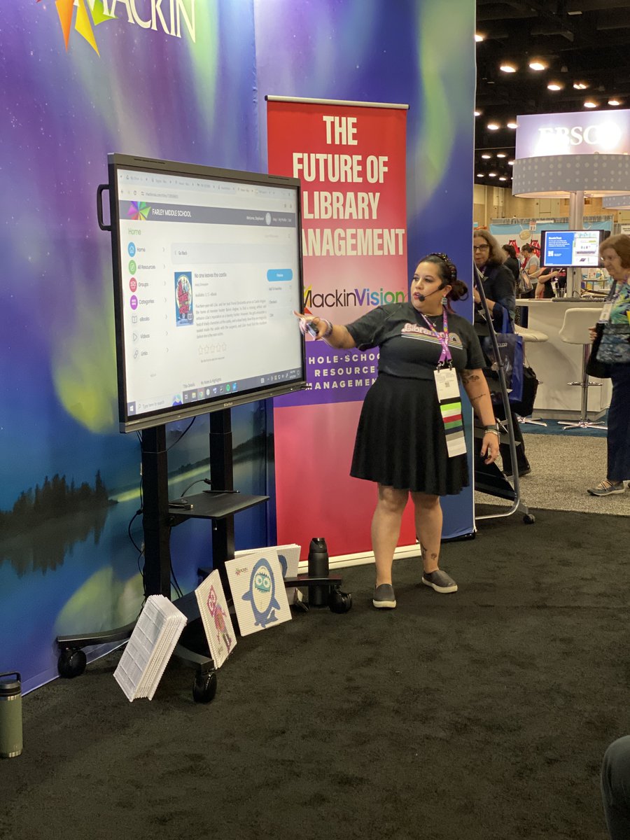 Hi, @lispylibrarian! 👋 Come on over to booth #1521 to hear why #MackinVIA was awarded Esteemed Product Trendsetter for 2024 From @edtechdigest's EdTech Awards. 🏆 #txla24