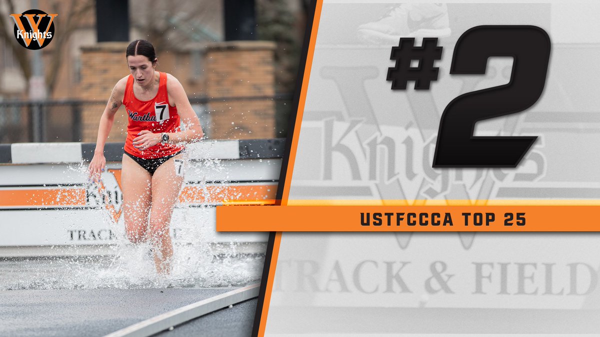 Women's Outdoor Track & Field: Wartburg moves up to No. 2 in the USTFCCCA Top 25 poll for week five.