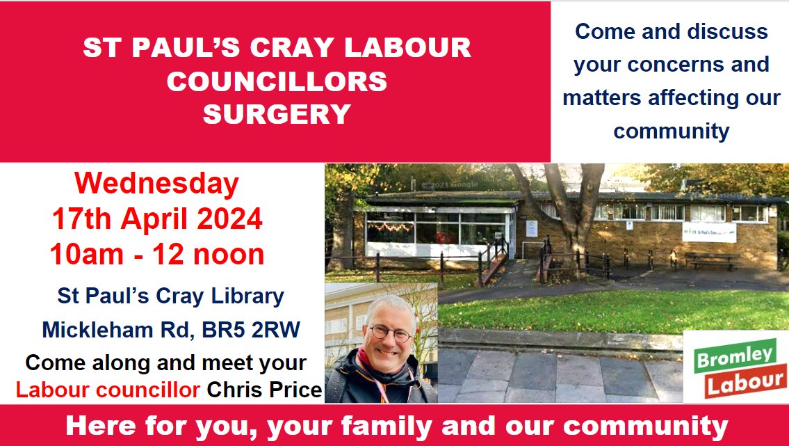 St Paul’s Cray Labour (@StPauls_Labour) on Twitter photo 2024-04-16 21:06:34