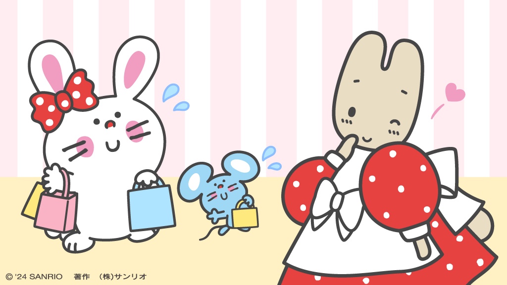 サンリオ バニー＆ラッティ キャンドル SANRIO バニー&ラッティ
