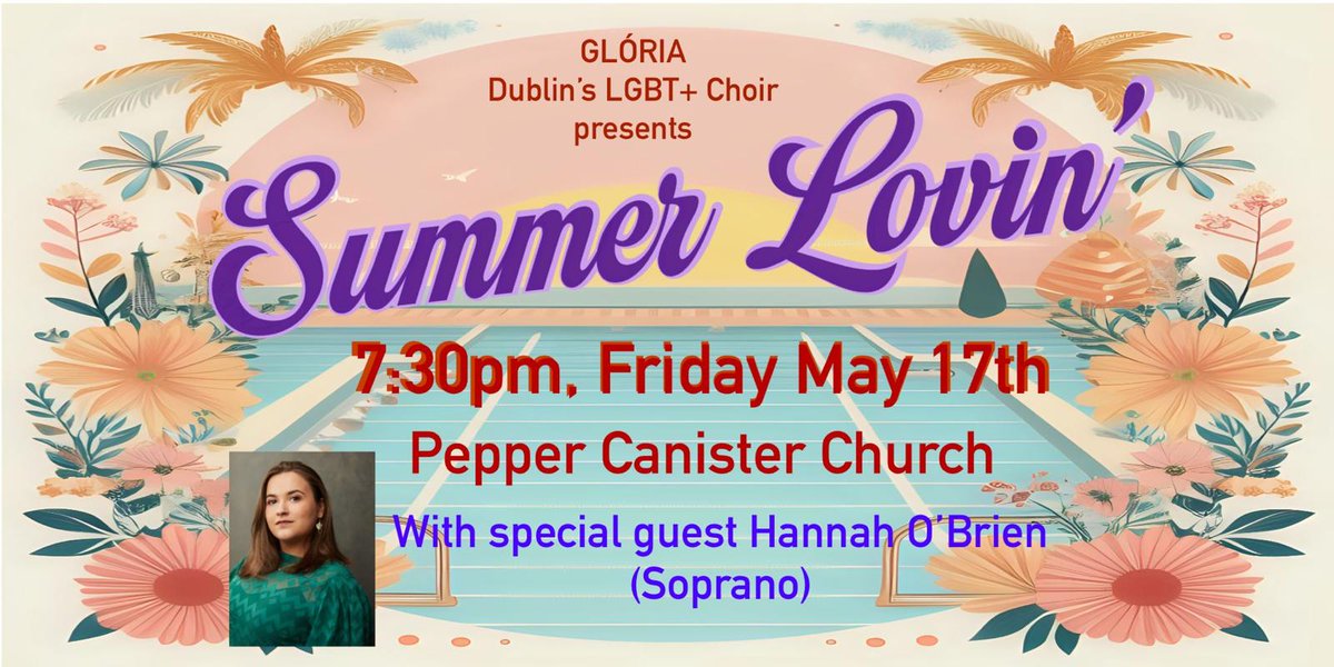 Tonight we had a wonderful rehearsal tonight,not long now to our Summer Concert, tickets cost €15. Pl rt! eventbrite.com/e/summer-lovin…