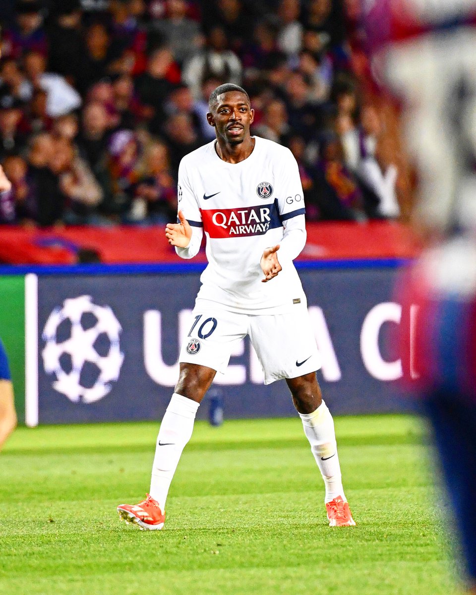 🚨 OFFICIEL ! Ousmane Dembélé est élu 𝗛𝗢𝗠𝗠𝗘 𝗗𝗨 𝗠𝗔𝗧𝗖𝗛 de ce Barça-PSG ! ❤️💙🌟
