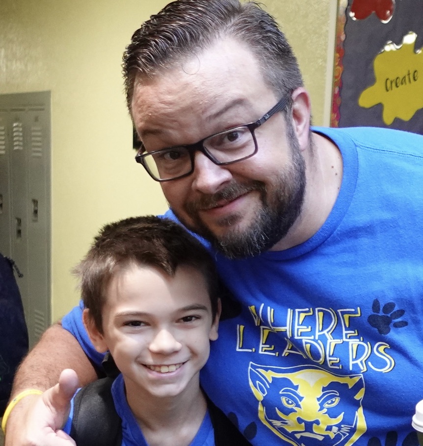 GC_CSC's tweet photo. 🙏🏼Have you met the 'newest' principal in GC?  His first year in this role has been one that has been a lifetime in the making!
📣Check out this article to learn more about the Greenfield Intermediate School leader 
https://t.co/yZ37SDbJiH

💛#1GC https://t.co/jZHHCEAxJc