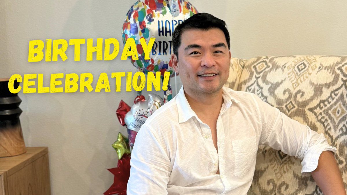 It's my birthday! 
youtu.be/qBnXWDxNU1U?si…