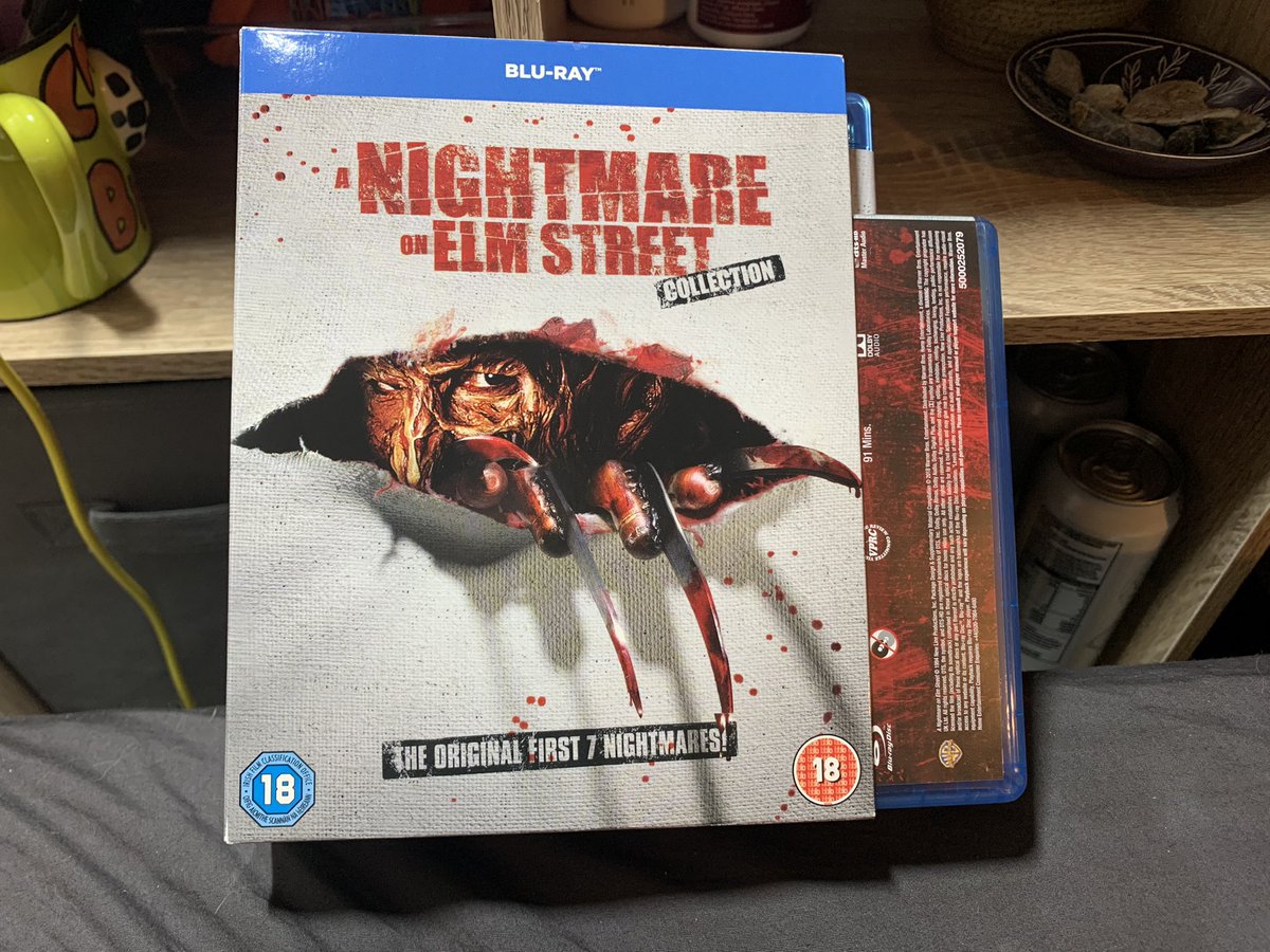 Starting another horror journey this evening…. #anightmareonelmstreet #horror #freddiekrueger