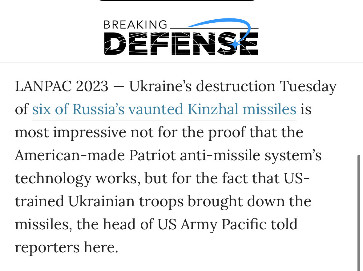 Over the past couple years, we have seen operational employment of THAAD, PAC-3, SM-6, SM-2, and now the exo-atmospheric SM-3, all against threat missiles fired in anger. For the record, let’s chalk these up as “unscripted testing.”