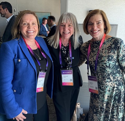 Championing the cause of independent higher education @asugsvsummit with two of the best in incoming @SNHU President Lisa Ryerson & @CICnotes President Marjorie Hass. We're stronger when we're together! #PrivateCollegesPublicPurpose.