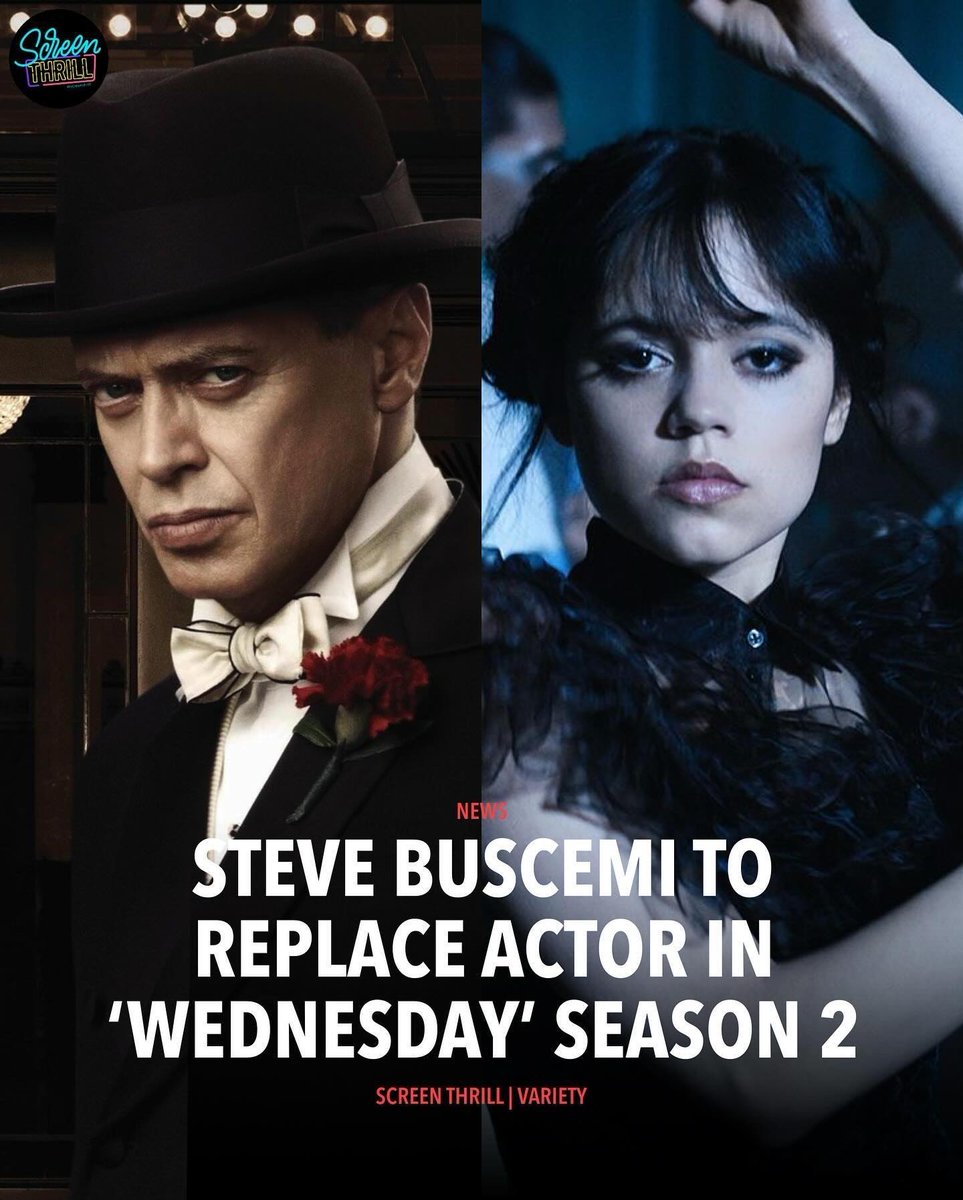 Well, weird choice but I think Buscemi will bring a LOT to the role of Wednesday Addams