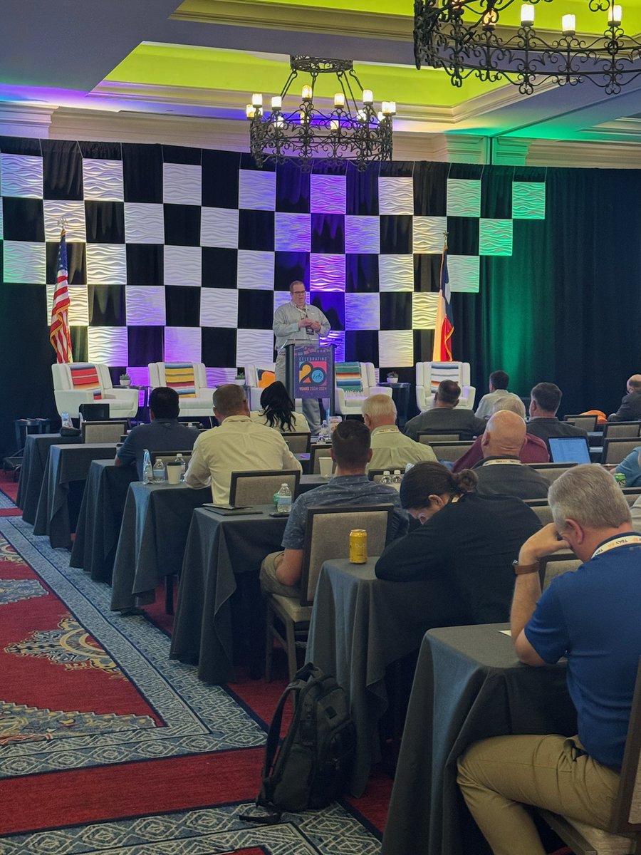 James Taylor, Sr. IT Security Consultant, speaking on how to build a cybersecurity plan at the WTA Spring Educational Forum in San Antonio today.

Thanks for having us @WTAdvocates!