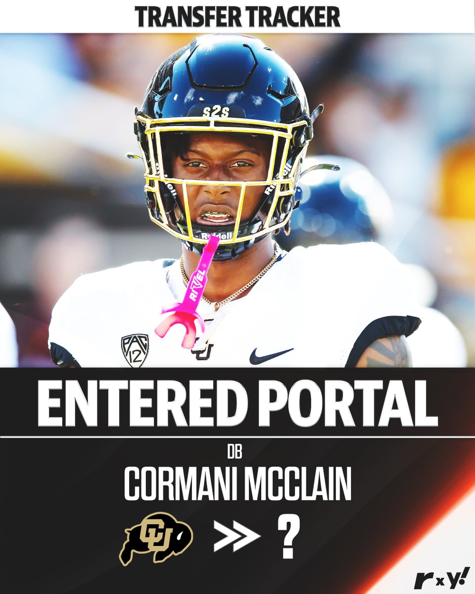 Former five-star DB Cormani McClain heading to the transfer portal. I will have more intel on where things stand with him soon. @RivalsPortal / @CUSportsNation