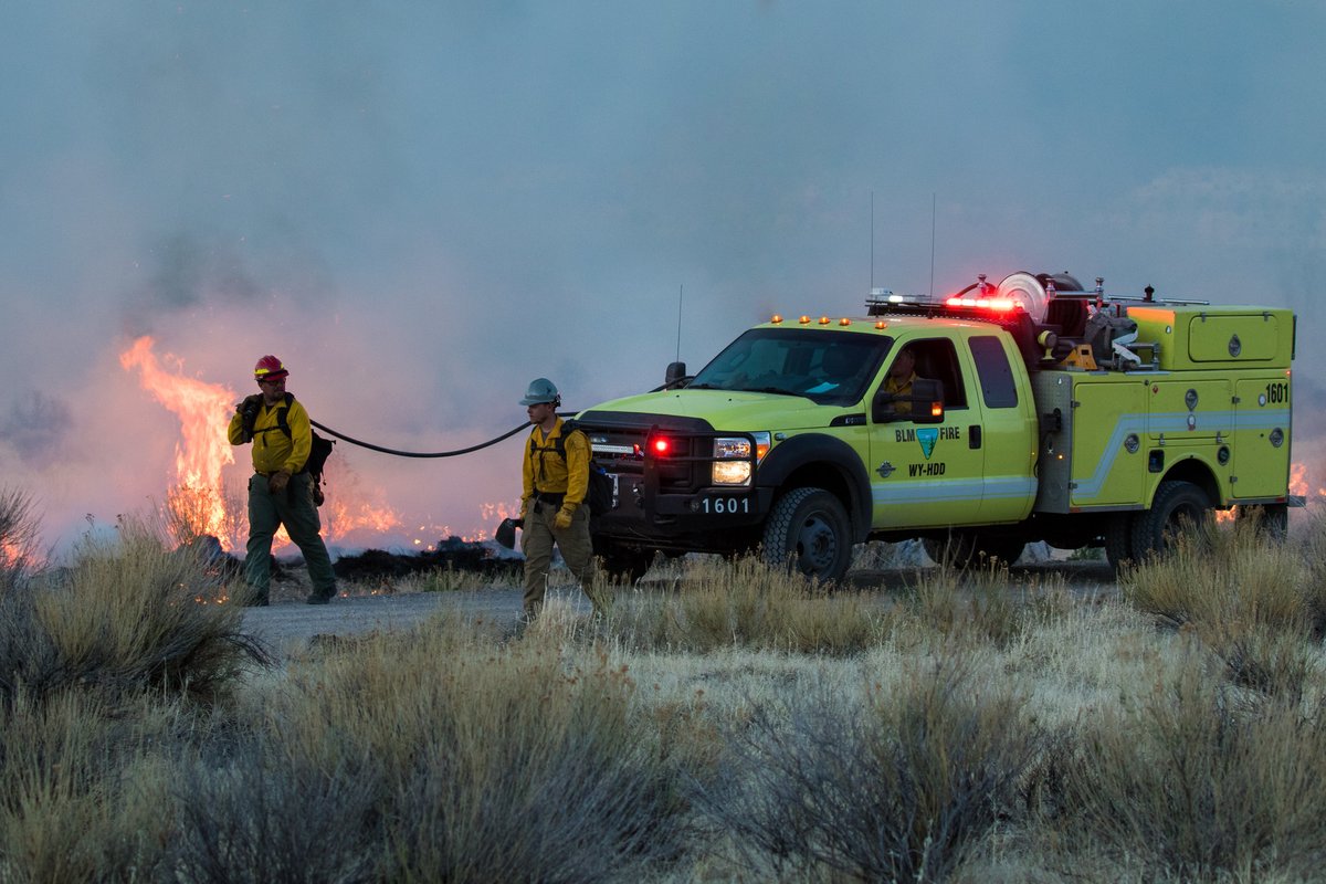 Wildfires are a reality every year, but their unpredictability keeps us on our toes demanding strategic planning based on climate, weather, & historical data. @Interior positions resources & coordinates with partners for rapid responses. doi.gov/wildlandfire/p… Photo: @BLMFire