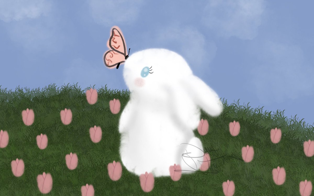 I usually don't post my art on here...
Especially if it's based off of something...
But I'm kinda proud of this??? 🥺
So I felt the need to showcase it.
#AutisticArtist #Artist #BunnyDrawing #digitalart #digitalartwork