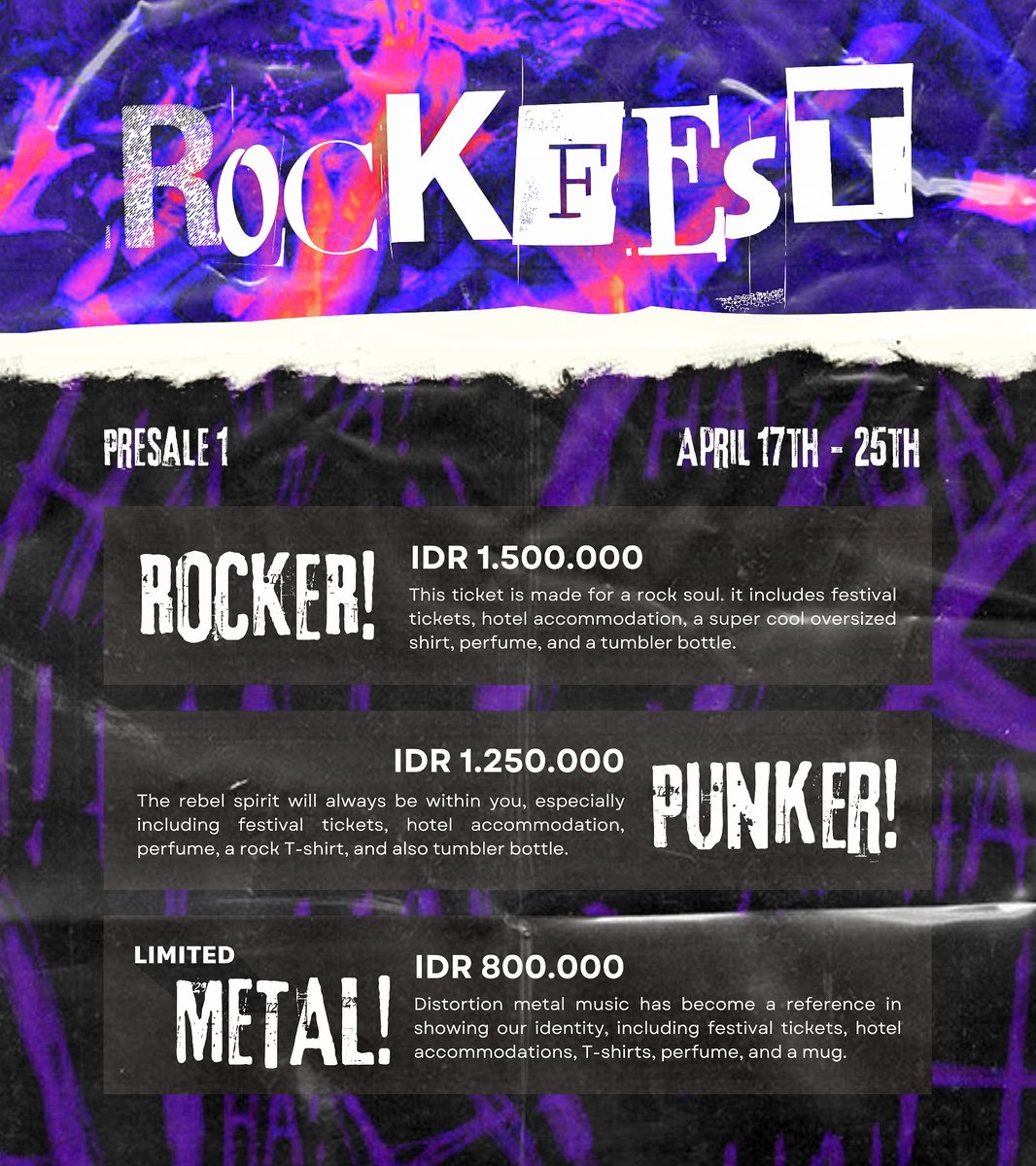 ㅤㅤ

𝗣𝗥𝗘𝗦𝗔𝗟𝗘 𝟭 has started, it's time for us to push forward with a thunderous rock melody. ignite the fire of Requiem of Rebellion, we will raise the call for change! Let's begin with a small step, are you willing to start?

ㅤㅤ