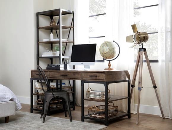 Personalized storage in home office.

#homeofficeideas #HomeOfficeDecor #BoldDesign #CreativeWorkspaces #HomeOfficeCrafting #HomeOffice #Inspiration #HomeOfficeGoals