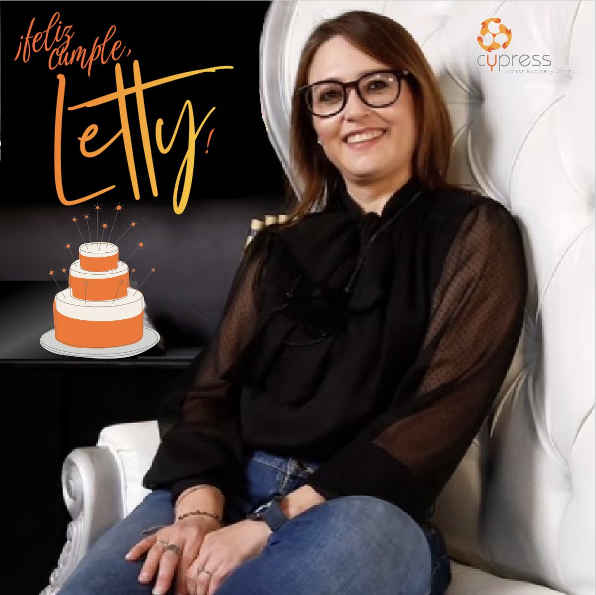 cypress_trendy's tweet photo. ¿Ya la felicitaron?
Letty, nuestro #OrgulloCyPress, apaga hoy sus velitas y nosotros estamos muy felices de acompañarla un año más a celebrar su vida.
¡Qué los cumplas feliz, querida @LettyCipres! https://t.co/Gl4kcfbvFu