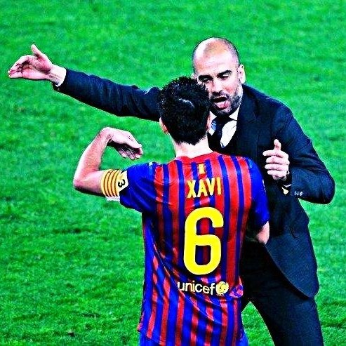 problaugrana's tweet photo. Guardiola: "Ahora que ganamos, el modelo les parece bueno y no se cuestiona, pero tengan en cuenta que no se va a ganar siempre. Y entonces llegarán las dudas. Ese será el momento en el que habrá que confiar más que nunca en el modelo, porque la tentación para apartarse de él será muy fuerte"