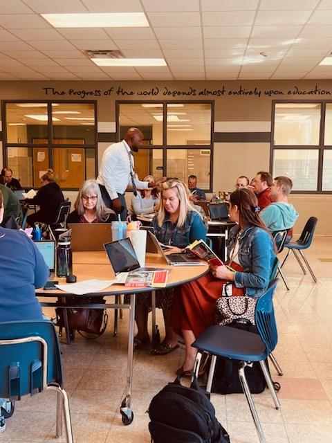 We are continuously learning and growing as a staff here at Olympia! Today, we continued our work on Collaborative and Proactive Solutions and helping students develop their social-emotional skills. #GreatThingsHappenAtOLY #WeAreOlympia @greecementors @GCSDsuper @MrJonesOLY