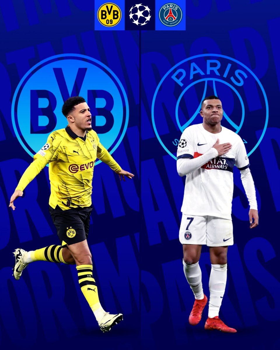 👀 DEFINIDA la primera semifinal de la UEFA Champions League. Borussia Dortmund vs París Saint Germain. ¿Quién es el candidato a pasar a LA FINAL?