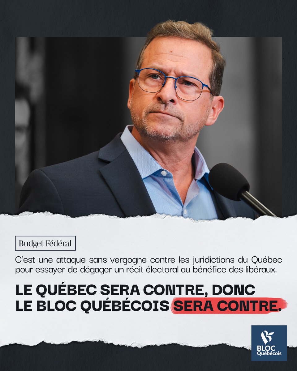 Du « maîtres chez nous » des Québécois, on glisse vers un fédéral « maître partout ». Nous aurons le choix : laisser le fédéral dicter d’en haut ses priorités et faire à notre place nos choix de société avec notre argent. Ou choisir d’assumer pleinement notre entière…