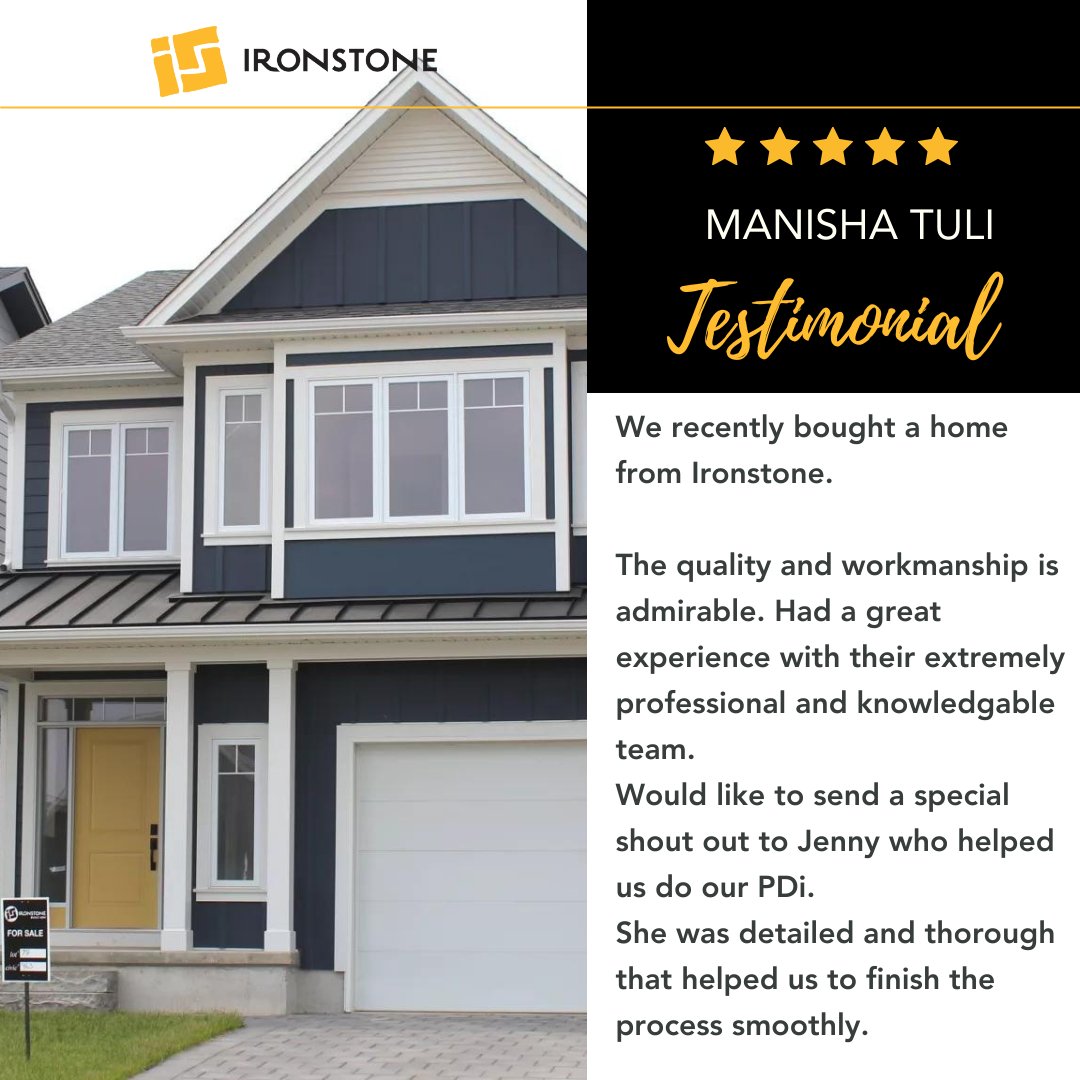 Just in from our latest happy homeowner! Share your own story! How was your experience with us? Don't forget, leaving us a review on Google helps us grow and help more dreamers like you! 🌟🔑 #LondonOntario #NewHomes #LondonOntarioRealEstate #IronstoneBuilt
