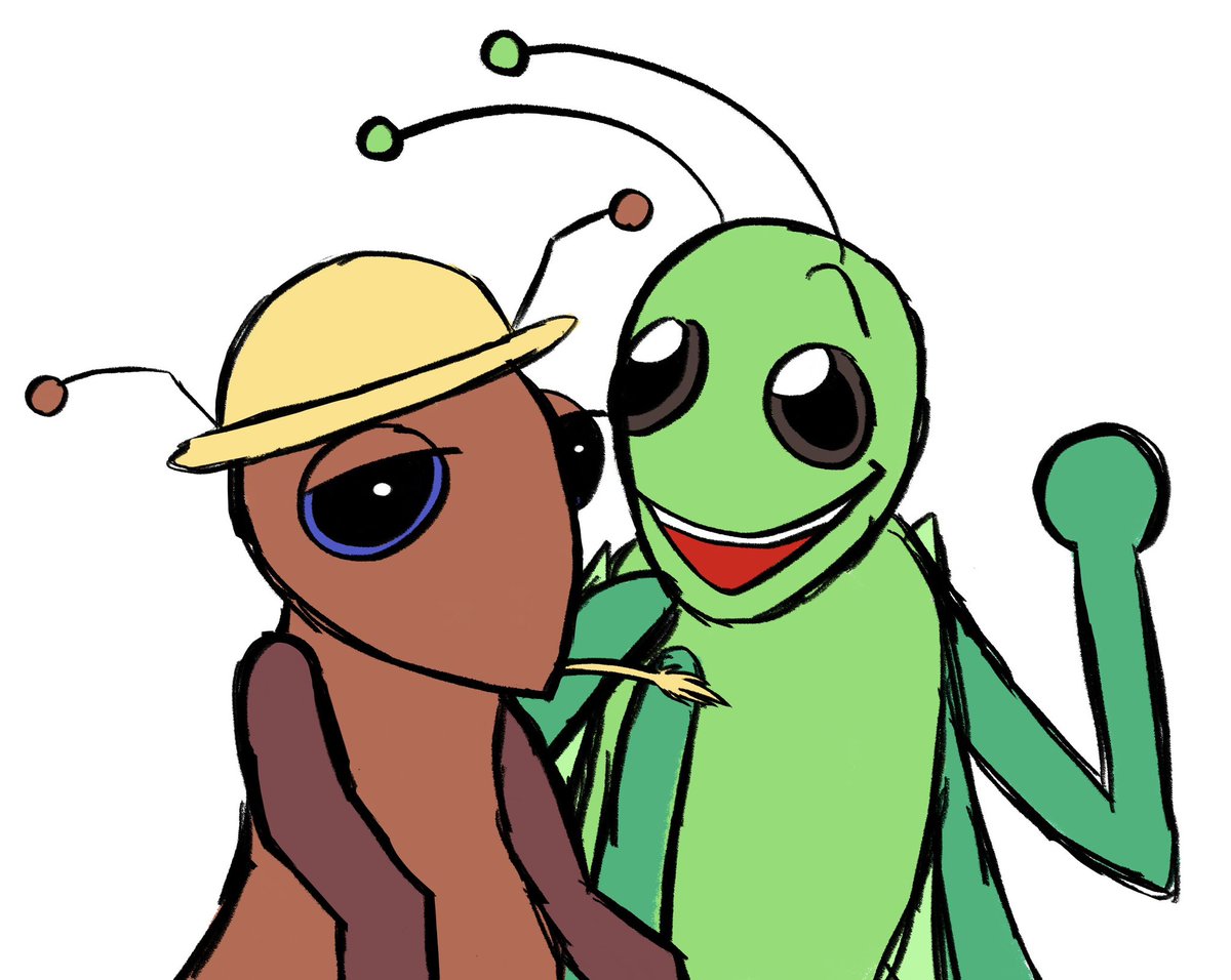 keelieman's tweet photo. staar test was boringggg anyways have lesbians #bugbo #hoppo #antfarmer https://t.co/CzELFnYLgV
