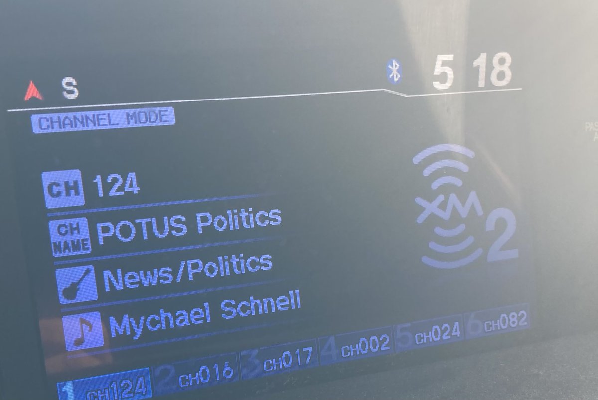 Listening to two of the smartest people in politics. @JulieMasonShow1 @mychaelschnell