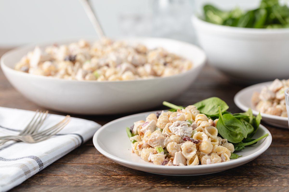 We’re celebrating 85 years of Lunds & Byerlys and 85 years of our signature recipes! Our Cherry Chicken Pasta Salad is a customer favorite in our deli, and you can also make it at home. lundsandbyerlys.com/our-cherry-chi…