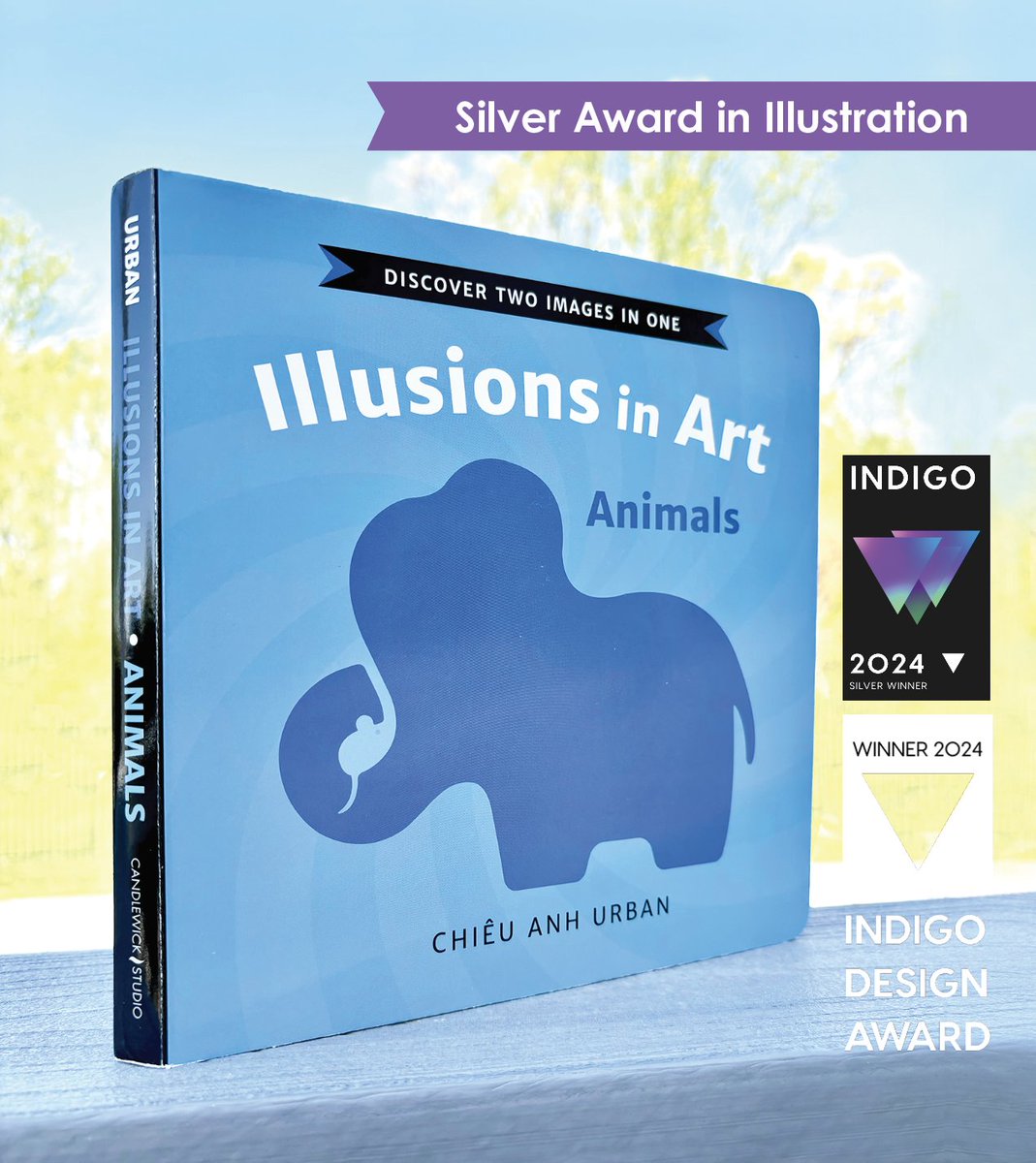 Congrats to @ChieuAnhUrban for winning a Silver Award for Graphic Book Design Illustration!
