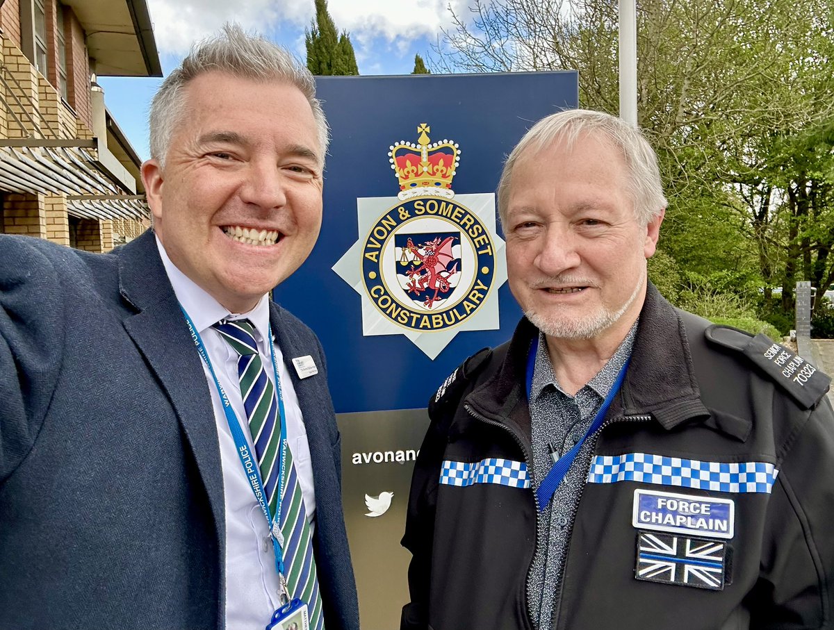 Great to spend time with @ASPolice lead chaplain, Andy Paget today. Andy is nearing retirement but has great plans for his next chapter! Very grateful for all that Andy has accomplished in his many years of service. Find out more about Andy in the @polchaplainsuk article ↘️