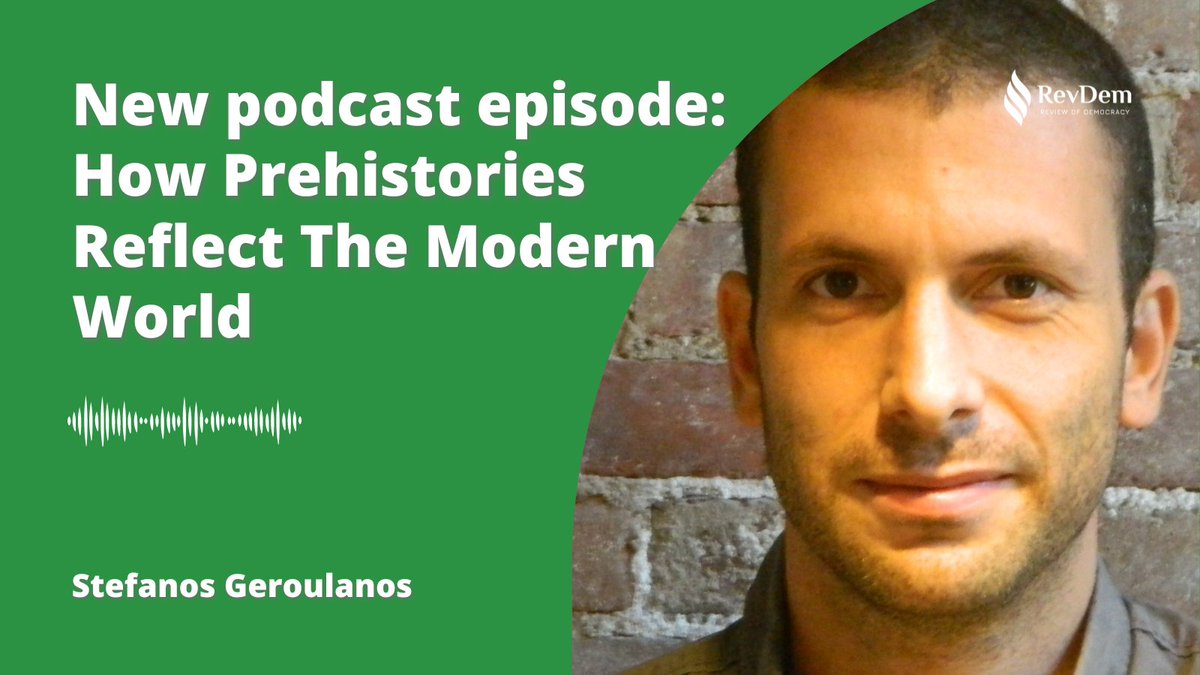 🎙️ Stefanos Geroulanos (@RemarqueNYU) sketches the major ways the story of humanity’s emergence conceived over the past centuries, and reflects on what our fashionable prehistories may reveal about the world we currently live in. 🎧 Listen to it now: 👉 tinyurl.com/4dr3yxdz