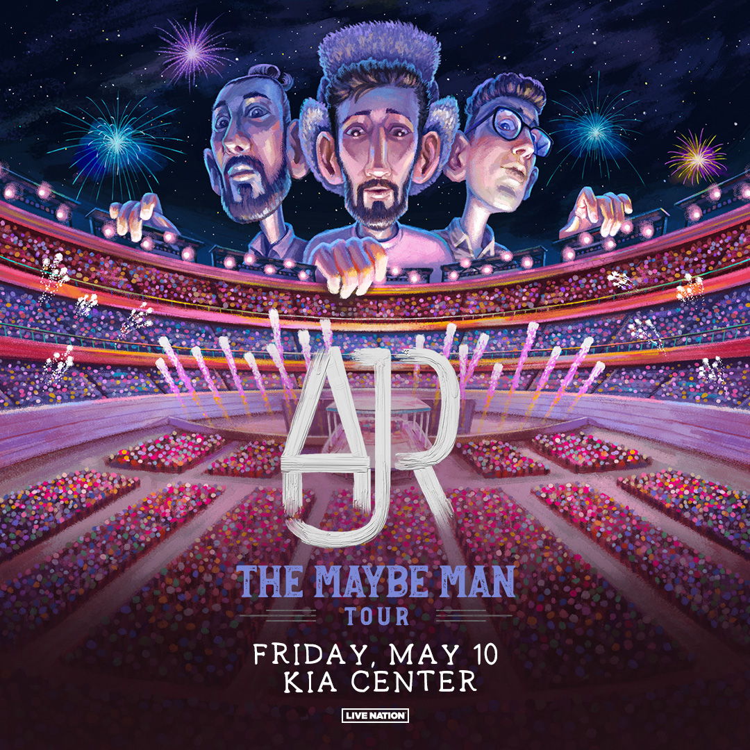 🎆THURSDAY + FRIDAY🎆 @AJRBrothers  is coming to Tampa on May 9th at @AmalieArena  AND Orlando on May 10th at @TheKiaCenter!

Tampa
🔒 Secure Tix: ticketmaster.com/event/0D005F68…
ORL
🔒 Secure Tix: ticketmaster.com/event/22005F68…
•
•
•
s/o @LiveNationFL 🎆