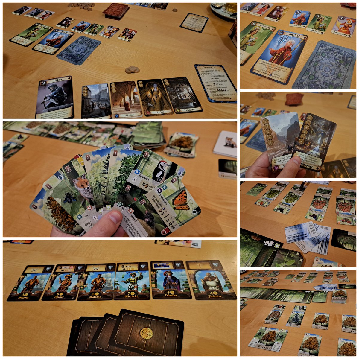 War mal wieder einer genialer Abend beim Spieletreff. Gestartet mit einem Klassiker und zugleich meiner Erstpartie #Citadels - gutes Ding, gerne wieder! Danach #Mischwald - geht einfach immer! Zum Abschluss #PortRoyal, aktuell ein kleiner Dauerbrenner in unserer Runde. 🙂💙