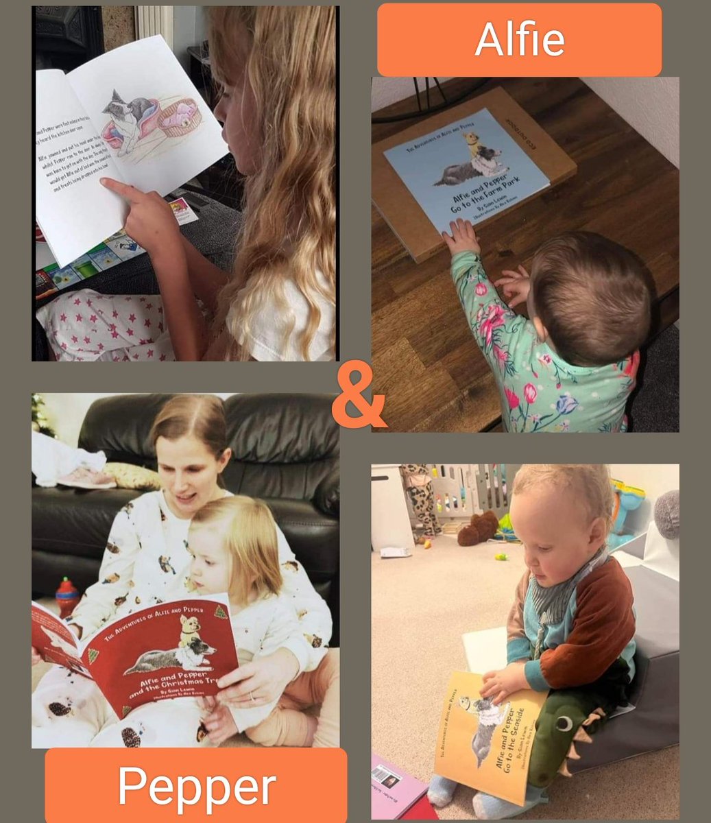 #Children love #AlfieAndPepper 🐾 Warm, caring & fun stories 🐾 Each with a little life lesson 🐾 7 Stories so far 🐾 theadventuresofalfieandpepper.com #BooksSeries #kidslit