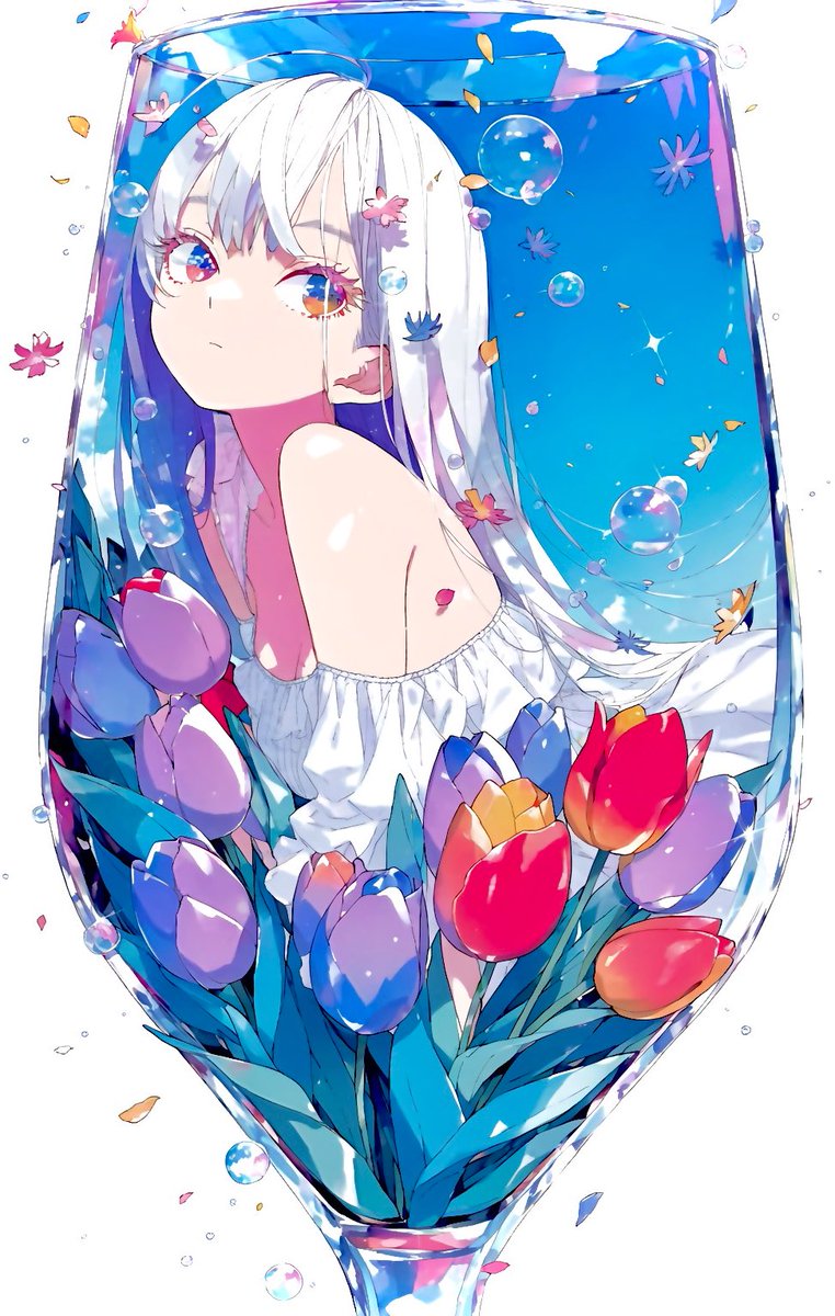 yurari_banri's tweet image. 春と君を閉じ込めて