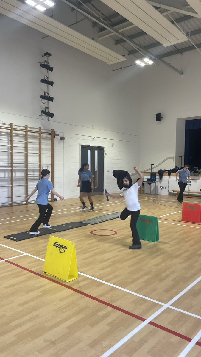 Amazing athletics today in P7, working on different events; triple jump, hurdles and javelin to name a few! #active #BankheadWillSOAR @ActiveSchoolsSL