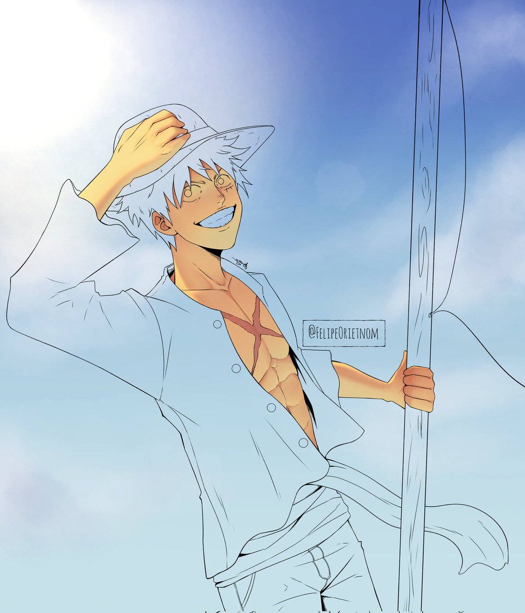FelipeOrietnom's tweet photo. #WIP Monkey D. Luffy

#sketch #ONEPIECE #アニメ https://t.co/MINnzif3JL