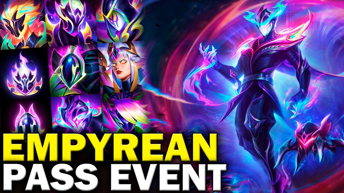 [ 🔗🔗🔗 youtu.be/dlI85cozirE ] Um breve resumo do Passe Empyrean 2024~ Já temos todas as Splash, Ícones, Emotes... O que acharam das Skins novas !?