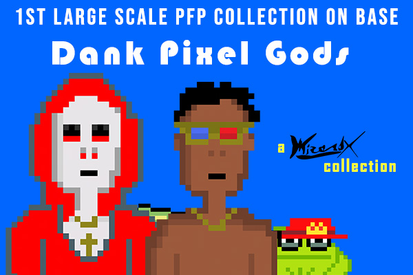 Is being the 2nd largest supporter of @MiCROMiGOS enough for a Dank Pixel Gods shoutout from them? opensea.io/collection/dan…