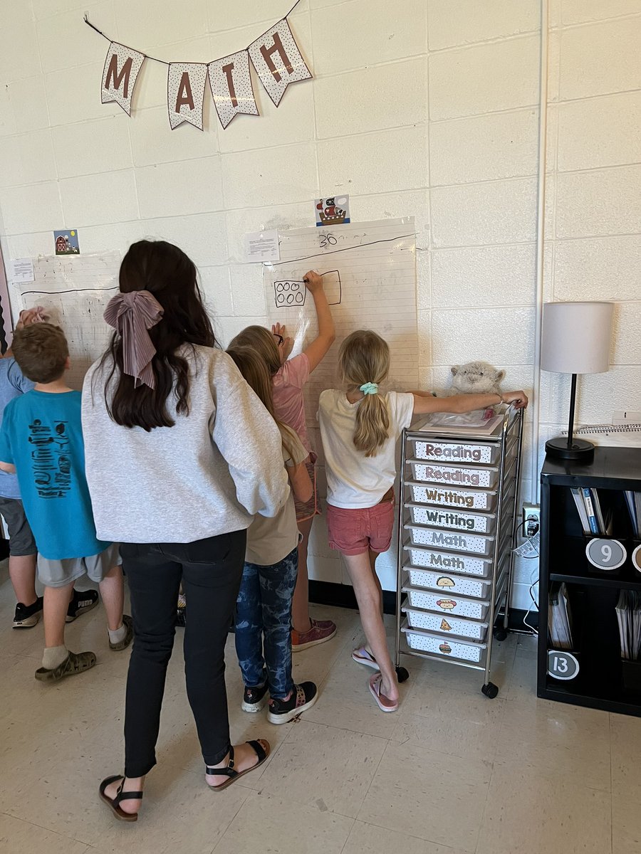 JamiTroth's tweet photo. It is always a pleasure to work with Williamsburg Elementary. Today we observed students engaged with #buildingthinkingclassrooms tasks to understand repeated addition. Teachers have engaged and embraced #dacl thisyear. #whereamigoing #whereaminow #howtoclosethegap #dci @HOMRPDC https://t.co/9eQttPWHUz