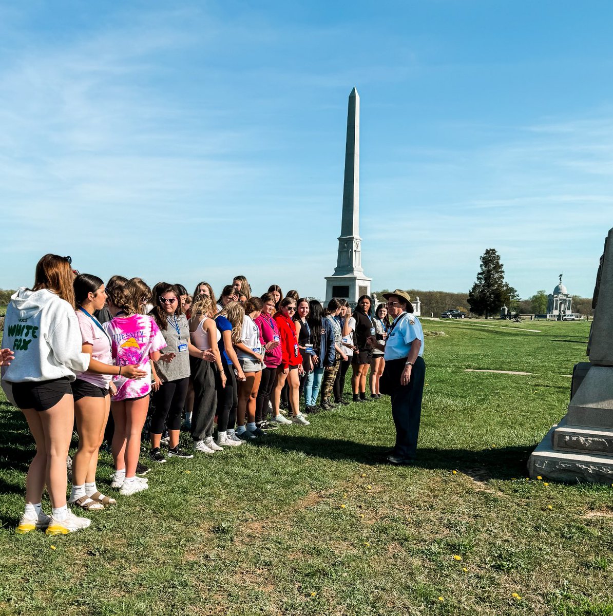 TLangkos's tweet image. Gettysburg 💙💛 #SmsDC2024 #Bus1