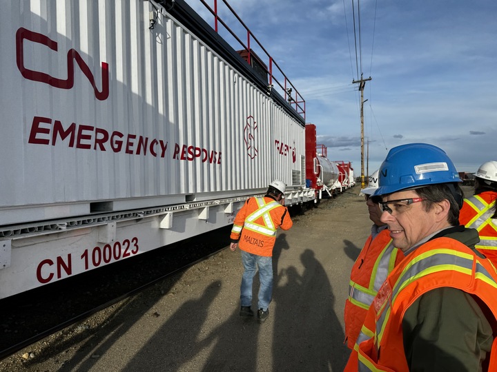 I recently visited the CN Rail Yard to see their fire suppression cars. The safety and security of North American supply chains, especially amidst this challenging wildfire season, remains a top priority for this government and CN. I was truly impressed by the innovative…